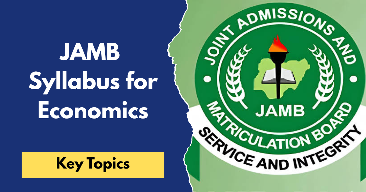 JAMB Syllabus for Economics