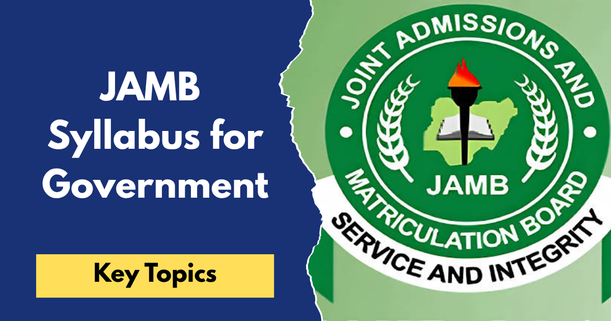 JAMB Syllabus for Government
