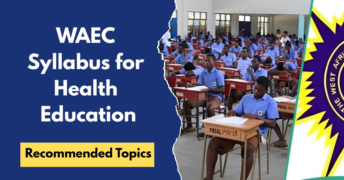 WAEC Syllabus for Health Education